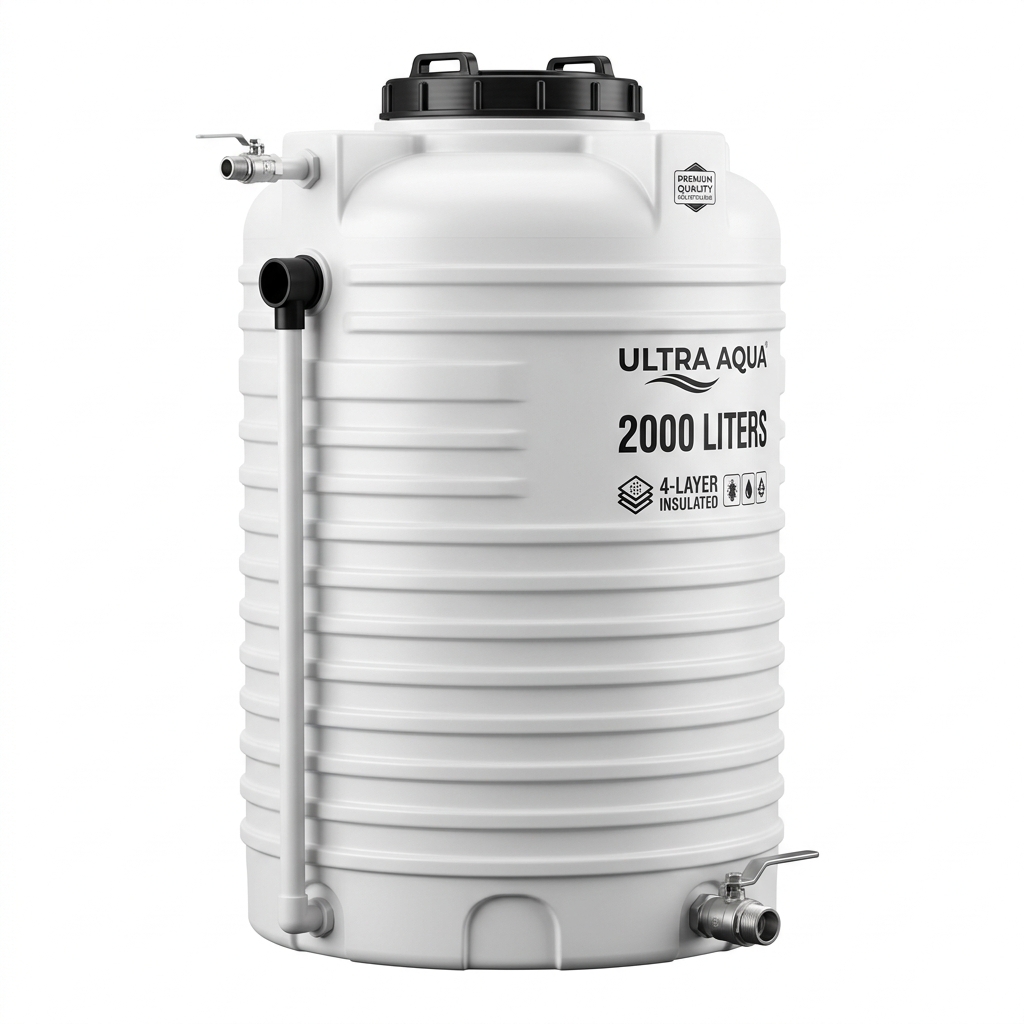 2000L White Tank